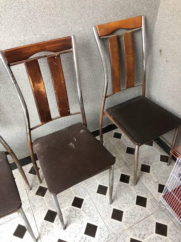 dining chair set, 4 pieces 4