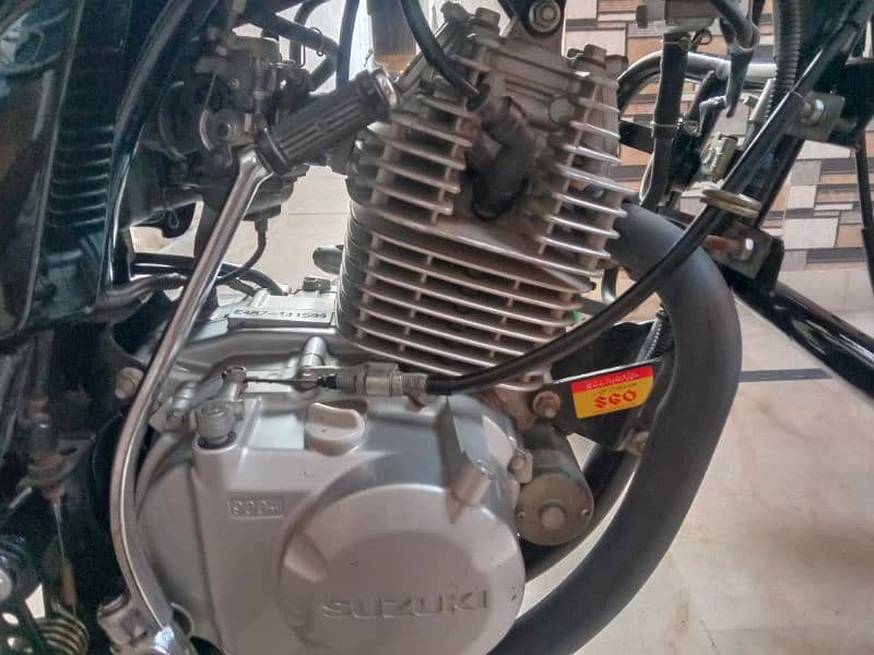 Suzuki motorcycle GD 110 2022 model for sale 12