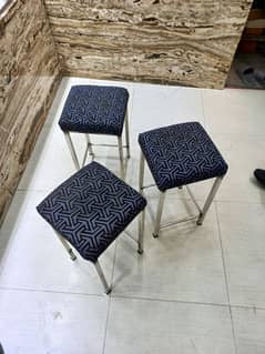 steel stool four pieces