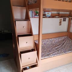 bed / bunk bed / bed wooden bed | Triple bunk bed