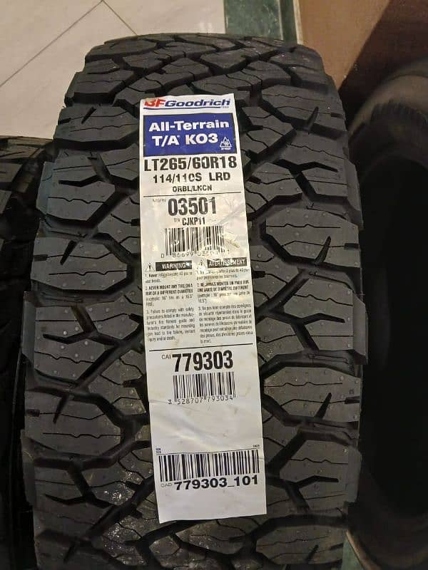 TYRES (Dunlop, Yokohama, General, Michelin, etc) (IMPORTED AND LOCAL) 15