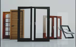 Double glazing aluminum windows/Double glazed windows/Windows/Doors