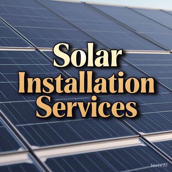 Solar Panels Installation Services All Pakistan 0