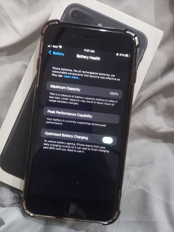 iphone 7 plus PTA APPROVED 128GB 7
