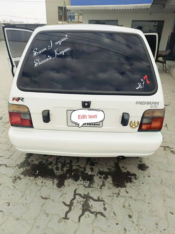 Suzuki Mehran VX 2017 brand new condition 2