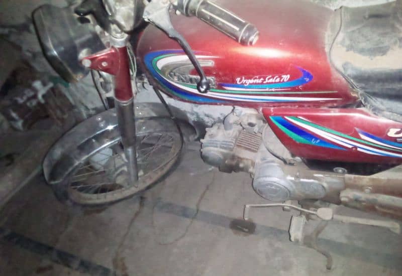 United 70cc bike 3