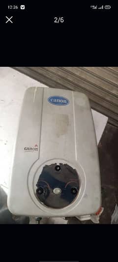 Canon instant Gass gizer