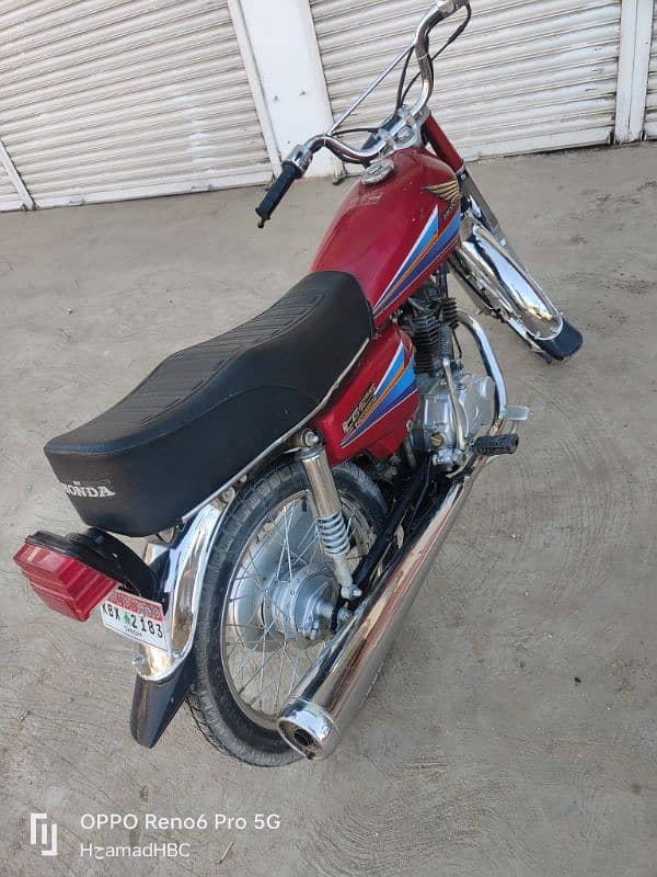 Honda 125.2007 model Red Color No anny work Like new Condition 10