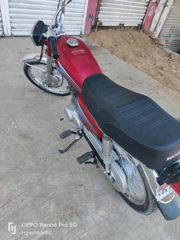 Honda 125.2007 model Red Color No anny work Like new Condition 11