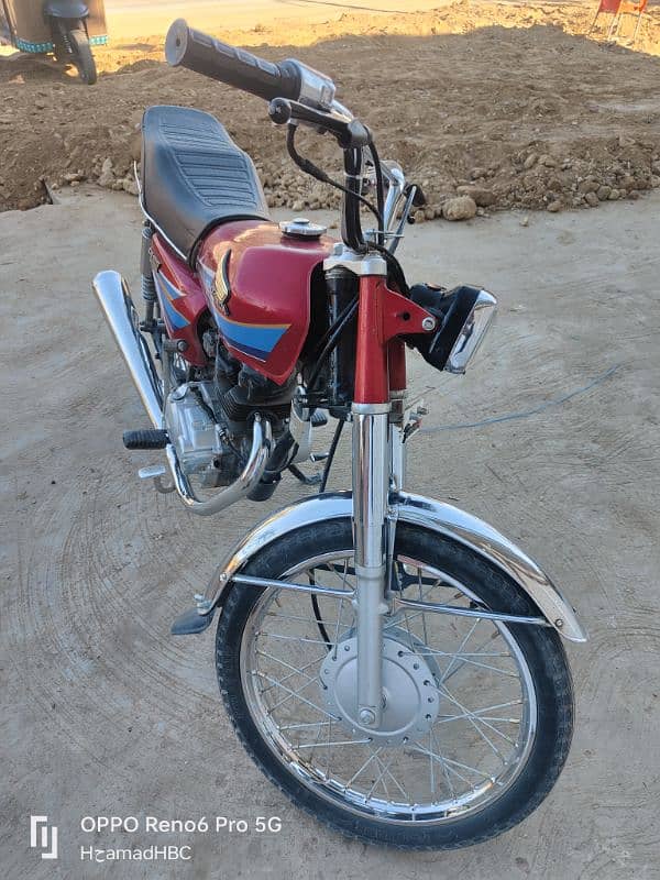 Honda 125.2007 model Red Color No anny work Like new Condition 12