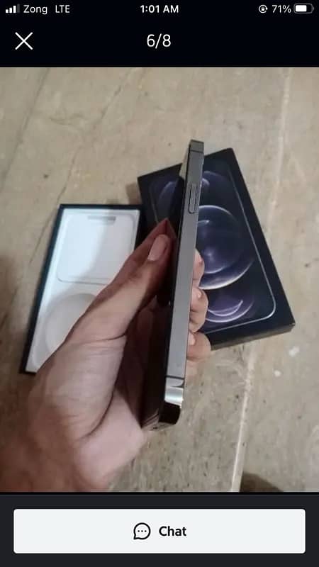 Iphone 12pro 128gb with box non PTA factory unlock 3