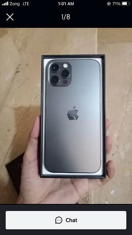 Iphone 12pro 128gb with box non PTA factory unlock 4