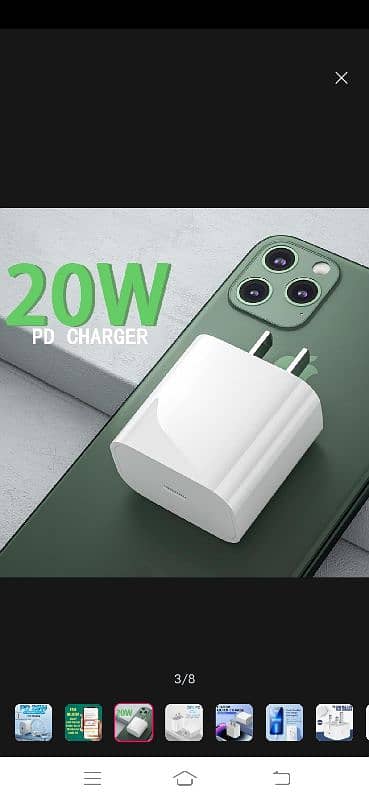 "Original 20W Fast Charger for iPhone – Best Price & Home Delivery 4