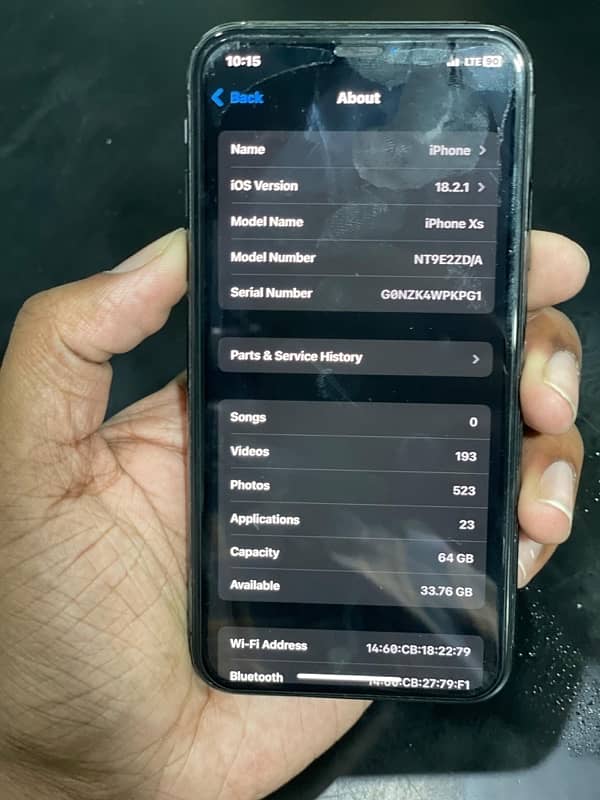 iPhone XS pta proved 64gb 10by 10 6