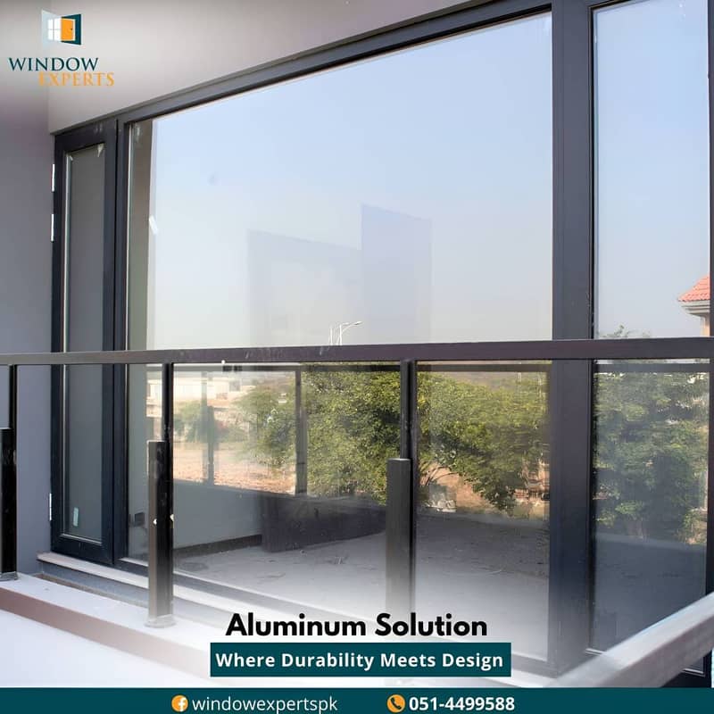 Premium Imported Thermal Break Aluminum Windows – Double Glazed 0