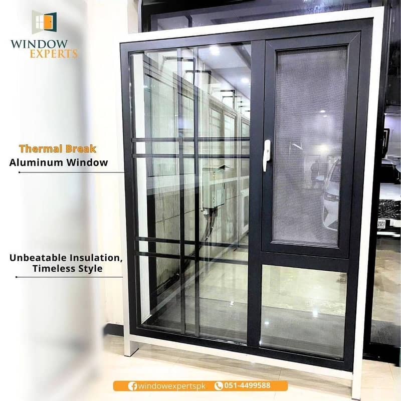 Premium Imported Thermal Break Aluminum Windows – Double Glazed 7