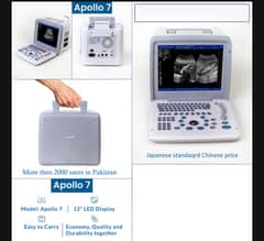 Brand New Portable Apollo 7 Ultrasound Machine Available in Stock