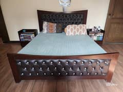 King Size Bed with Side tables