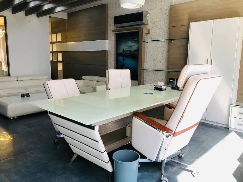 NEAR 2 TALWAR VIP LAVISH FURNISHED OFFICE FOR RENT WITH EXCITIVE CHAMBER MEETING ROOM CUBICLE WORK STATION AC LCD RENT ALMOST FINAL NOTE 1 MONTH COMMISSION RENT SERVICES CHARGES MUST 22