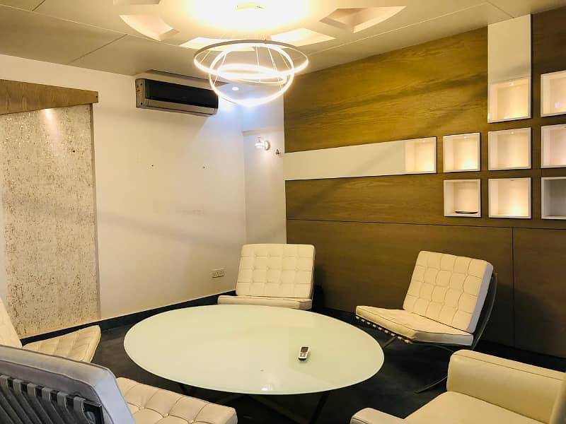 NEAR 2 TALWAR VIP LAVISH FURNISHED OFFICE FOR RENT WITH EXCITIVE CHAMBER MEETING ROOM CUBICLE WORK STATION AC LCD RENT ALMOST FINAL NOTE 1 MONTH COMMISSION RENT SERVICES CHARGES MUST 25