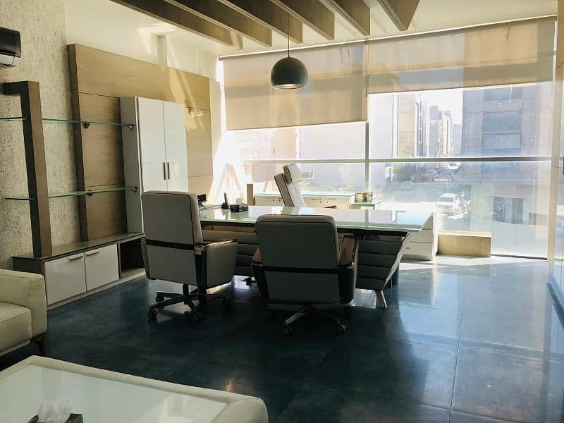 NEAR 2 TALWAR VIP LAVISH FURNISHED OFFICE FOR RENT WITH EXCITIVE CHAMBER MEETING ROOM CUBICLE WORK STATION AC LCD RENT ALMOST FINAL NOTE 1 MONTH COMMISSION RENT SERVICES CHARGES MUST 27