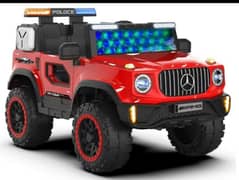 Kids ride on chargeable jeep