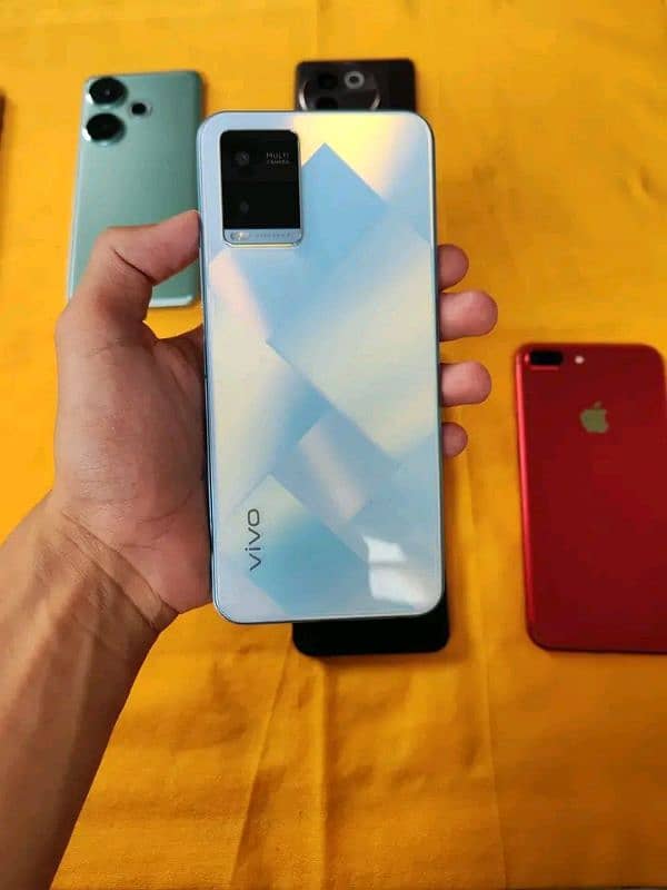 03237004371 vivo Y21SE Nebula blue shinny color special edition 8