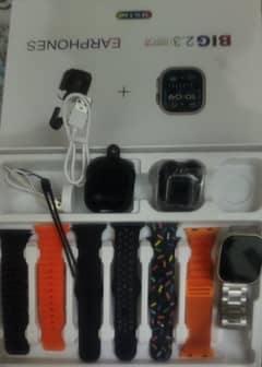 7 straps Mobile watch+earphones 10 in 1set big opportunity