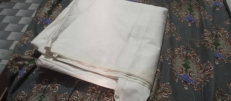 White Unstitched kapra he reasonable price me 1