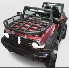 Rechargeable jeep