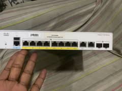 Cisco Catalyst 1000-8FP-2G-L Network Switch, 8 Giga POE