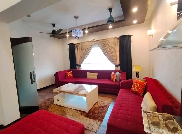 Fully Furnished 10 Marla House For rent In DHA Phase 5 Lahore 1