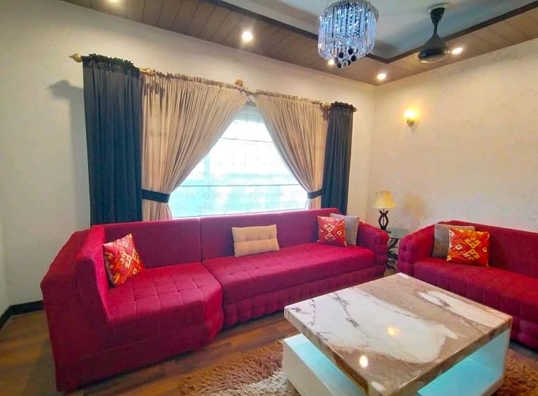 Fully Furnished 10 Marla House For rent In DHA Phase 5 Lahore 2