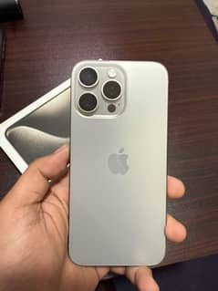 iphone 15 pro max pta approved (Natural titanium)