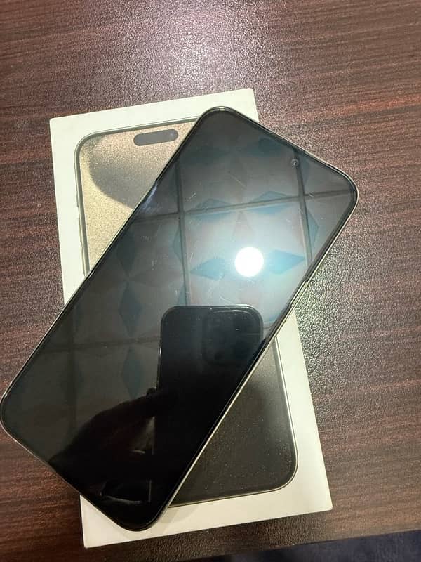 iphone 15 pro max pta approved (Natural titanium) 4