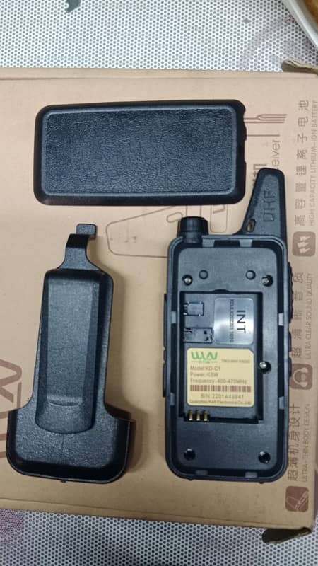 Europe Variant Walkie Talkie Limited Edition Long Short Range 7