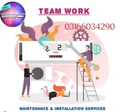 AC installation service and repairing all kinds