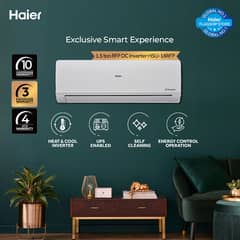 Haier 18HFC AC & DC inverter 1.5 ton stock availlabile