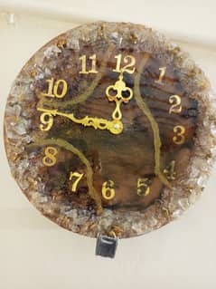 resin clock