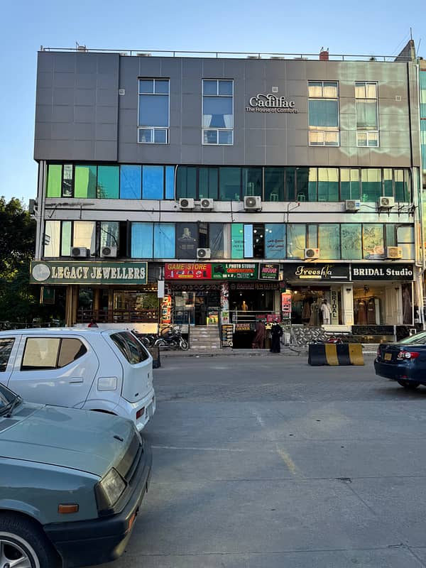 Ground Floor Shop For Sale In F-7 Markaz Islamabad 14