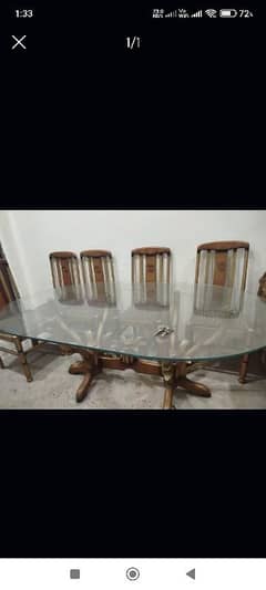 Dinning table and chairs 03008895951