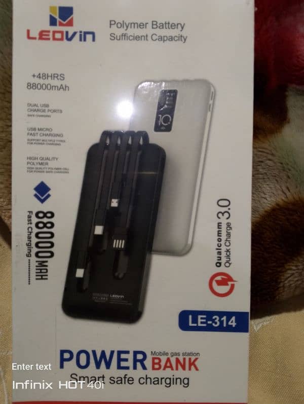 LEOVIN POLYMER 88000 MAH POWERBANK 1