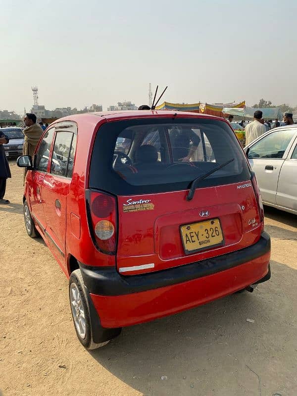 Hyundai Santro 2003 All Original inside outside 4