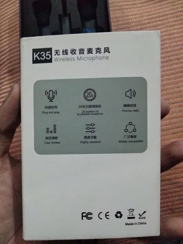 Wireless microphone k35 2