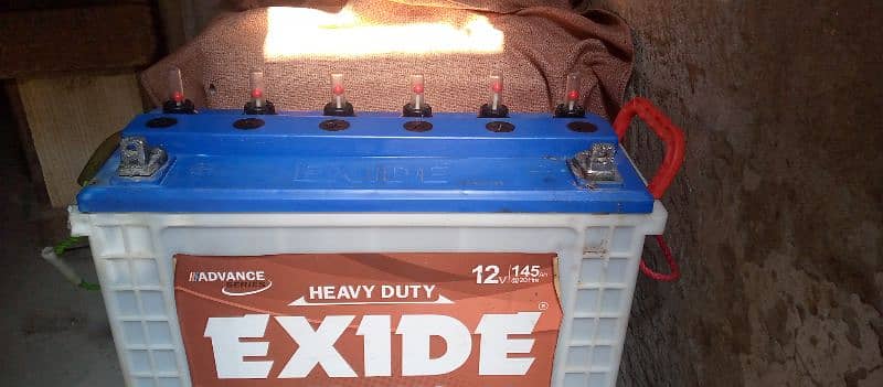 Exide tall tubler battery TA 1500 1