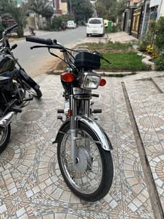 Honda CG 125 2024 Model Black