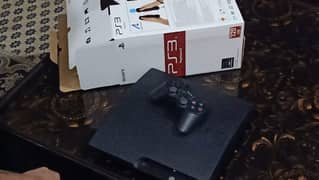 Playstation 3 ultra slim with box only 1 month used with 8 months