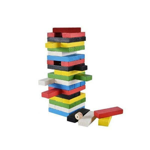 48 Pcs Wood Block Jenga 1