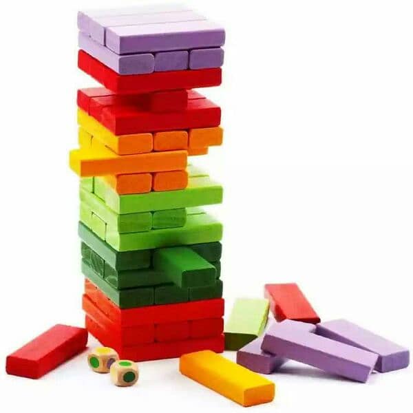 48 Pcs Wood Block Jenga 2