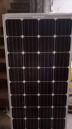 2 addad Solar Panel 150 watt 12 volt Perfact Working No Repair